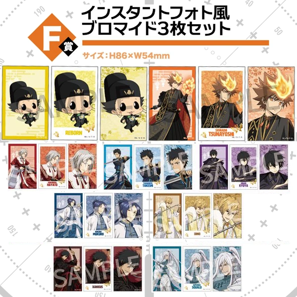 REBORN! 武技絢爛 小卡收藏 約8cm