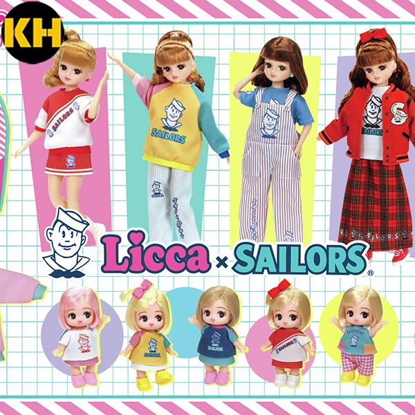 TAKARA TOMY賞 莉卡娃娃 水手系 Licca × SAILORS