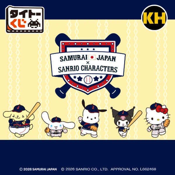 日本武士隊 × 三麗鷗明星