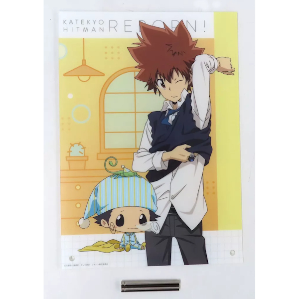 澤田綱吉 & 里包恩 A4壓克力立牌