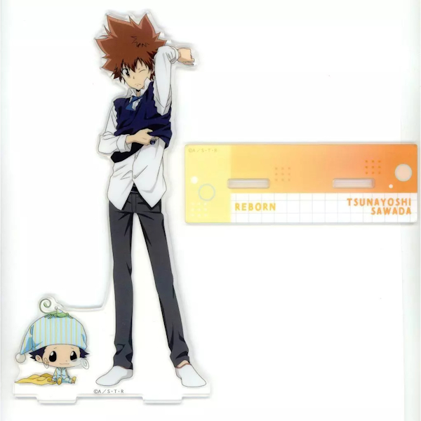 澤田綱吉 & 里包恩 早晨的準備主題立牌 約25cm